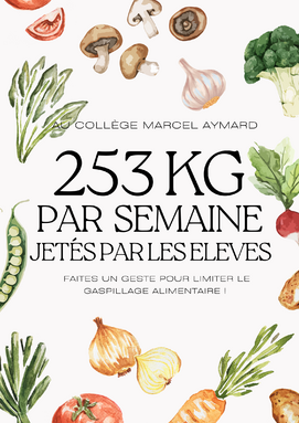 Affiche Lutte Gaspillage Aquarelle Rouge et Vert.png