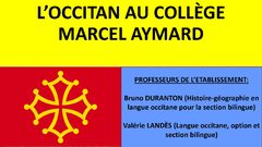 Galerie photo L'Occitan à Marcel Aymard